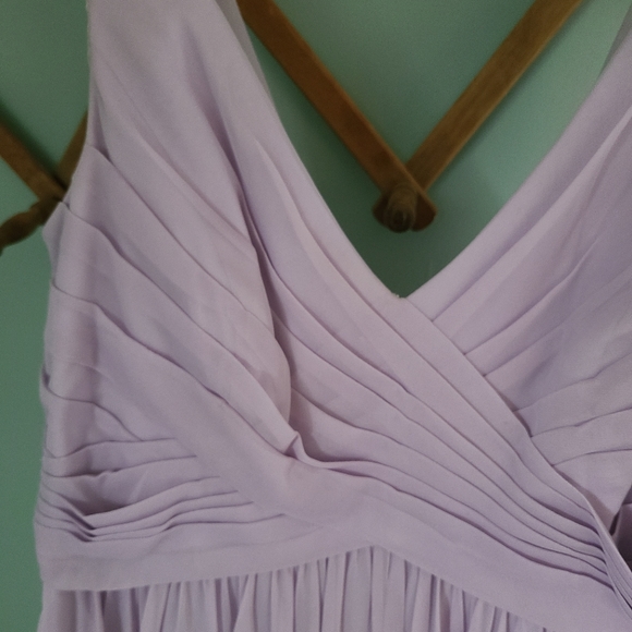 Lavender David's Bridal Bridesmaids Dress - Picture 3 of 4